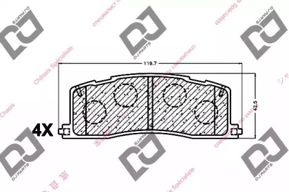 DJ PARTS BP1404